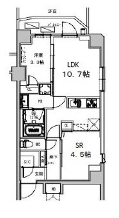 S-RESIDENCE瑞江の物件間取画像